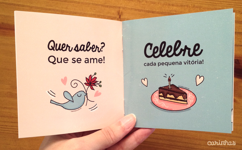 Pequeno Livro de Frases para Fazer Sorrir - Carinhas