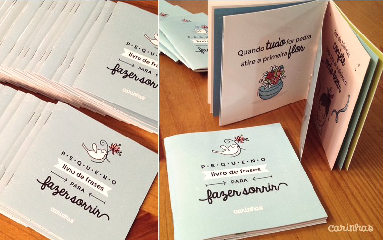 Pequeno Livro de Frases para Fazer Sorrir - Carinhas