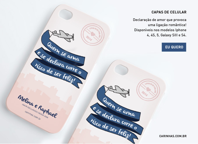 Presentes criativos para o Dia dos Namorados: capinha e case para celular